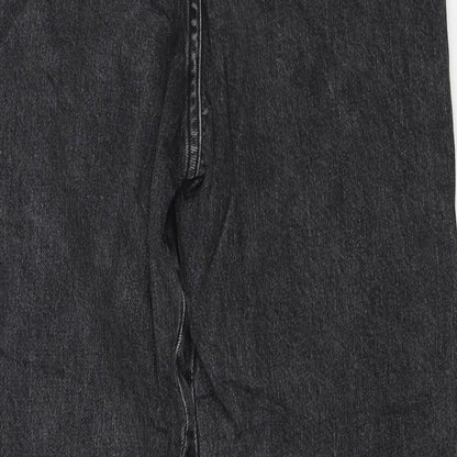 COLLUSION Womens Black Cotton Skinny Jeans Size 28 in L30 in Regular Zip
