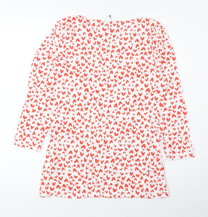 Womens UK Size 10 Marks and Spencer Red Basic Blouse