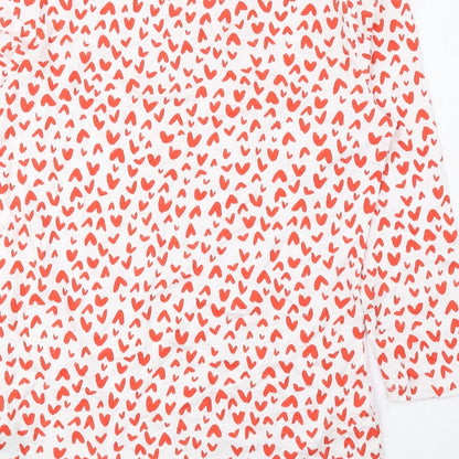 Womens UK Size 10 Marks and Spencer Red Basic Blouse