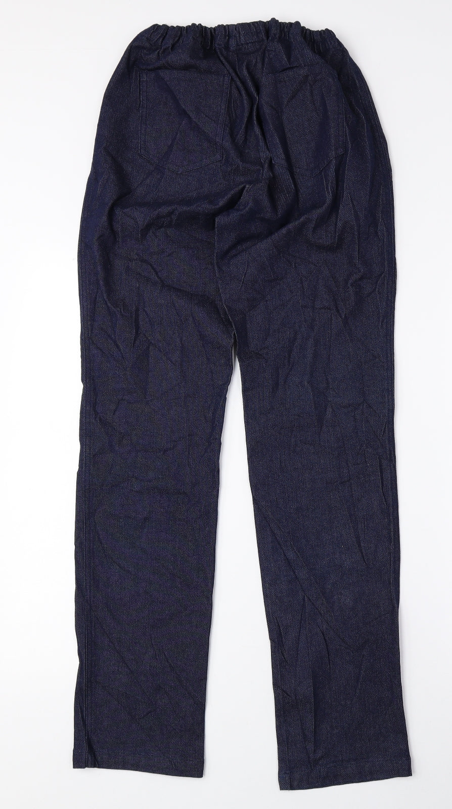 Womens UK Size XL Preworn Regular Fit Tapered Blue Jeans