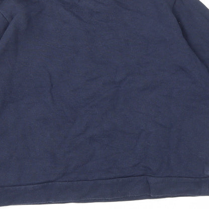 River Island Boys Blue Cotton Pullover Sweatshirt Size 9-10 Years Pullover