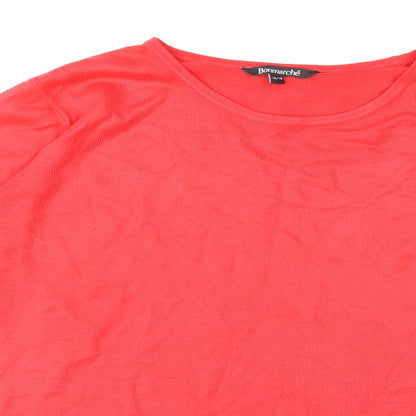 Womens UK Size 18 Bonmarché Red Pullover Jumper