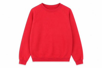 Trutex Womens Pink Cotton Pullover Sweatshirt Size 2XS Pullover
