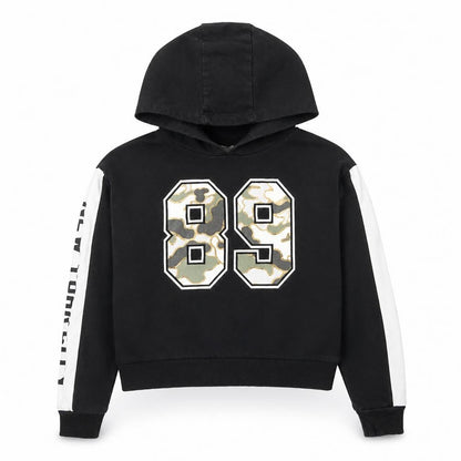 Primark Boys Black Cotton Pullover Hoodie Size 10-11 Years Pullover - 89
