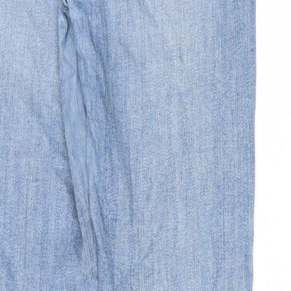 Gap Womens Blue Cotton Skinny Jeans Size 30 in L29 in Regular Zip