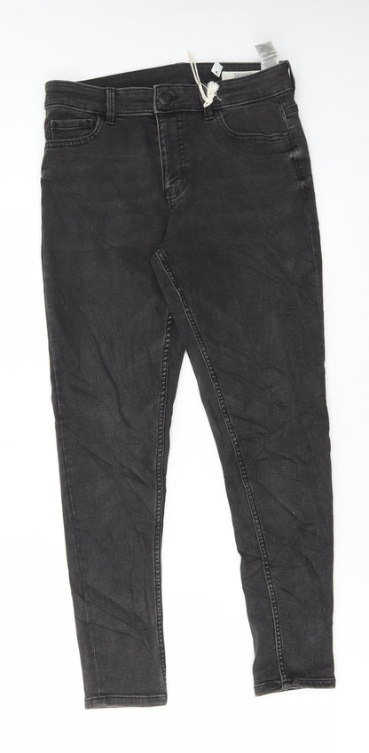 Womens UK Size 10 Marks and Spencer Regular Fit Skinny Grey Jeans