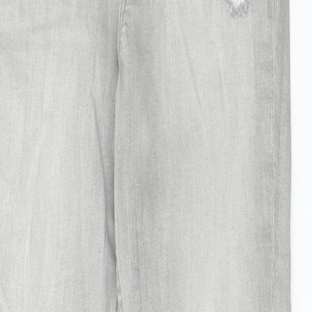 Womens UK Size 6 Marks and Spencer Regular Fit Skinny Grey Jeans