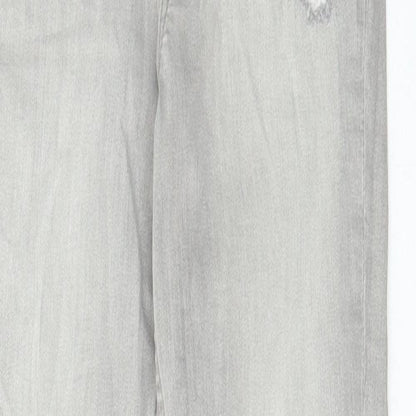 Womens UK Size 6 Marks and Spencer Regular Fit Skinny Grey Jeans