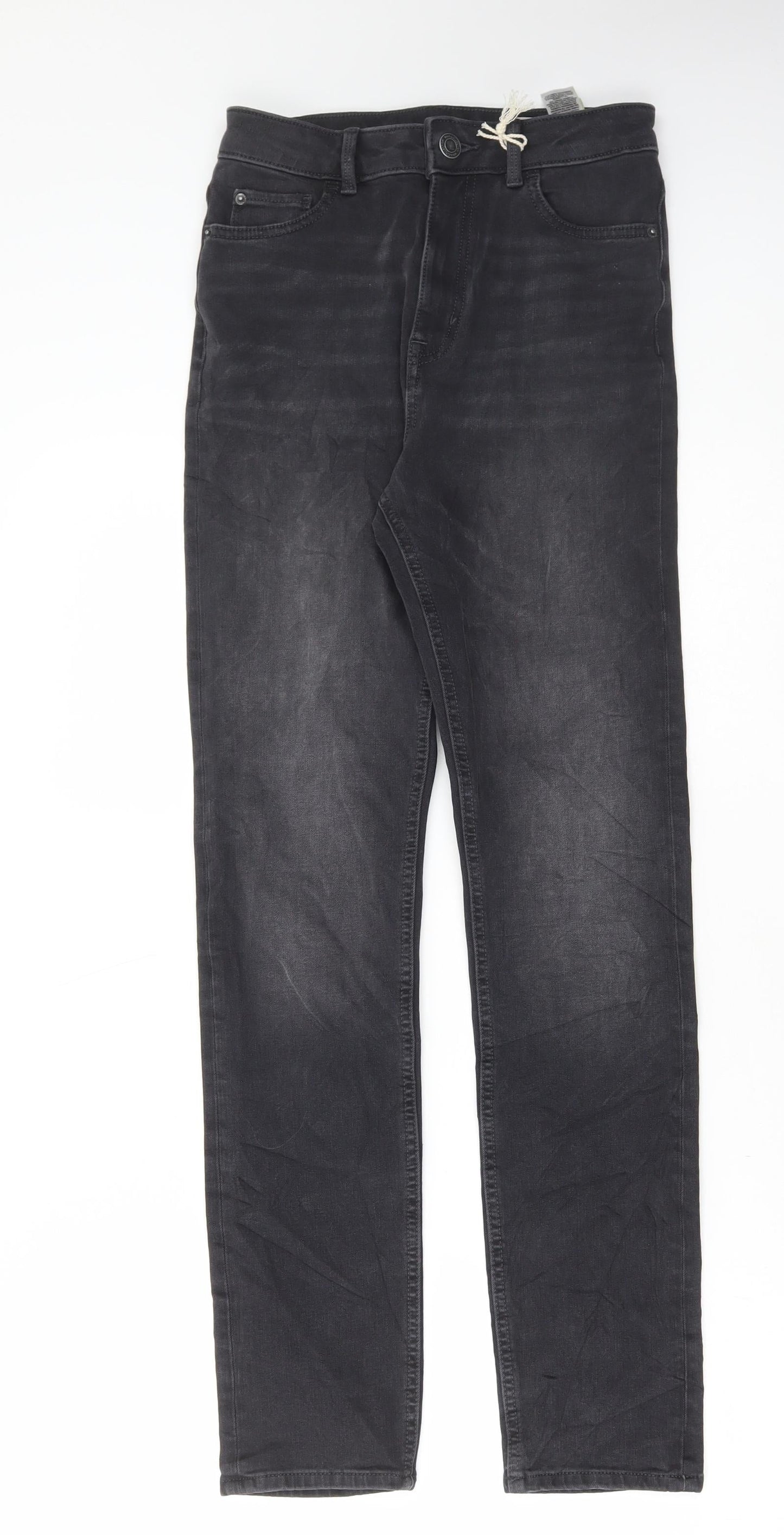 Womens UK Size 8 Marks and Spencer Regular Fit Skinny Black Jeans