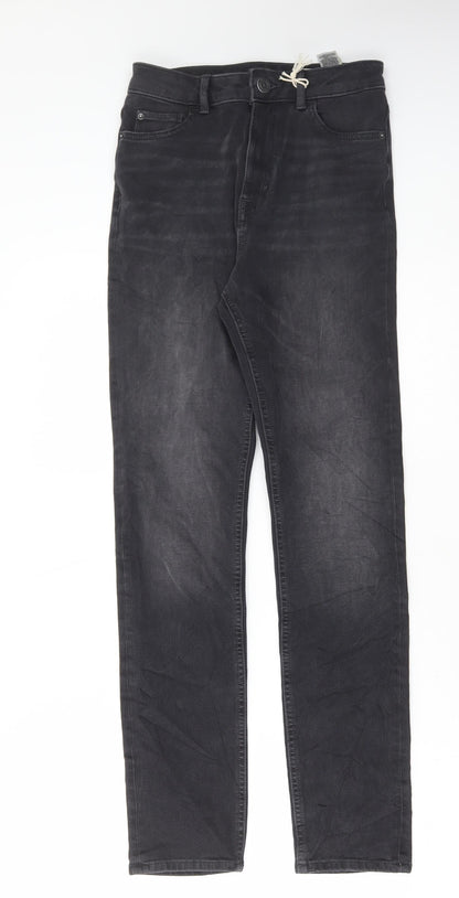 Womens UK Size 8 Marks and Spencer Regular Fit Skinny Black Jeans