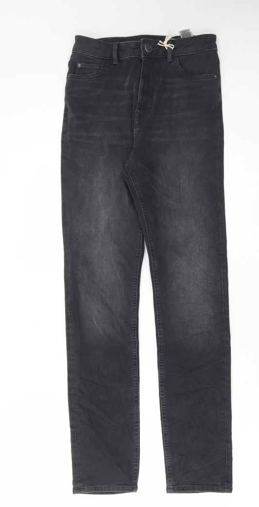 Womens UK Size 8 Marks and Spencer Regular Fit Skinny Black Jeans