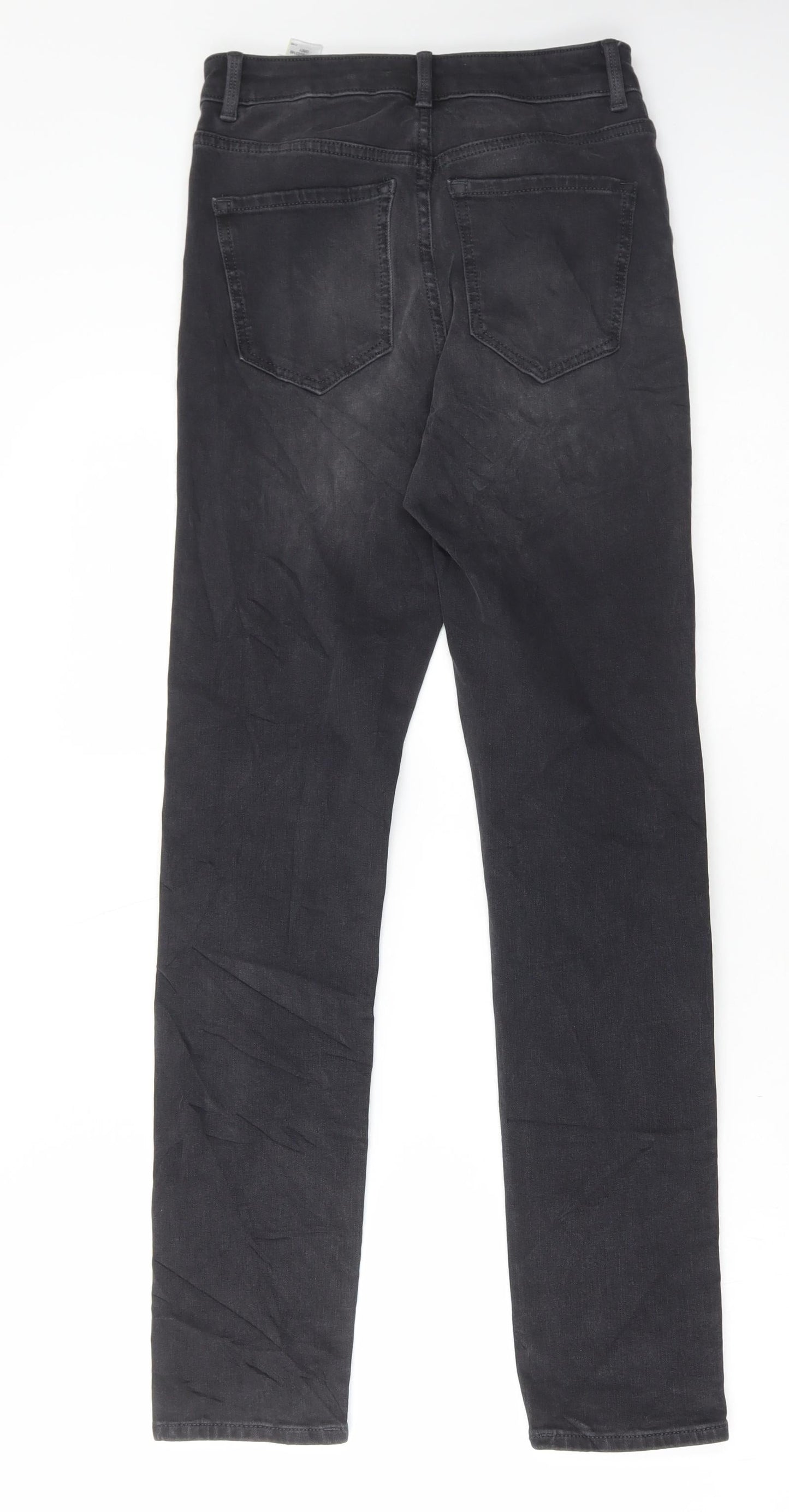 Womens UK Size 8 Marks and Spencer Regular Fit Skinny Black Jeans