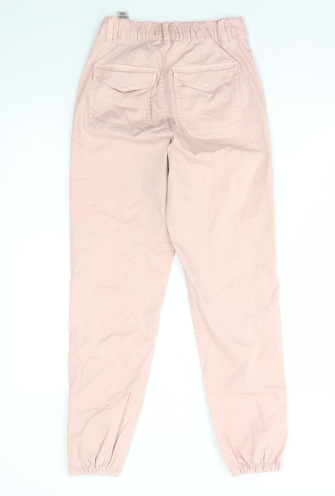 Womens UK Size 6 Marks and Spencer Regular Fit Tapered Pink Jeans