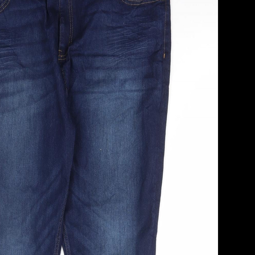 Womens UK Size 22 Marks and Spencer Regular Fit Skinny Blue Jeans
