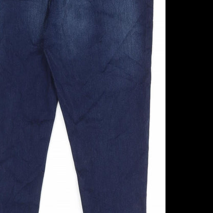 Womens UK Size 22 Marks and Spencer Regular Fit Skinny Blue Jeans