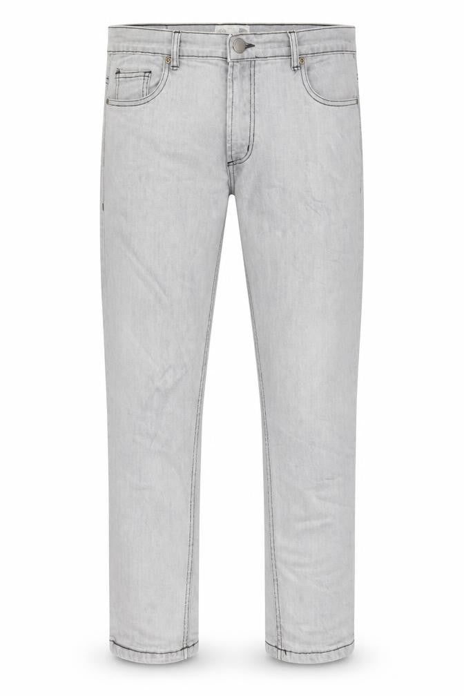 Mens UK Size 34 in Redtag Regular Fit Straight Grey Jeans