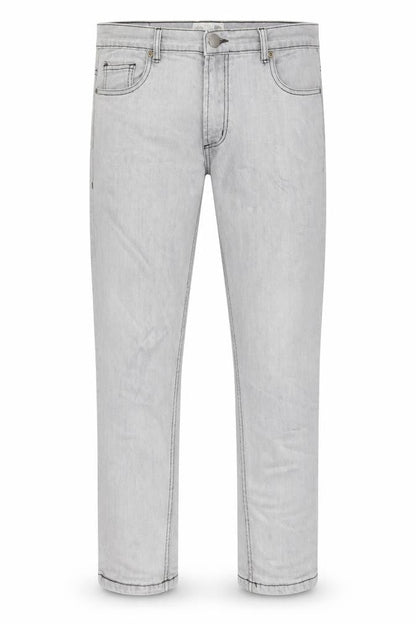 Mens UK Size 34 in Redtag Regular Fit Straight Grey Jeans