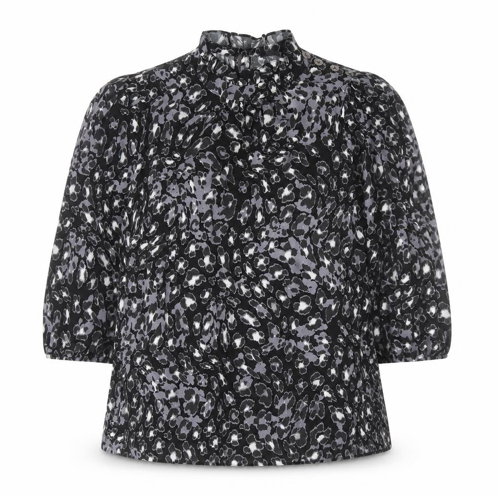Womens UK Size 10 Marks and Spencer Black Basic Blouse