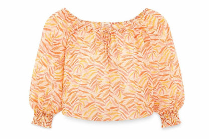 Womens UK Size L Grace & Mila Multicoloured Basic Blouse