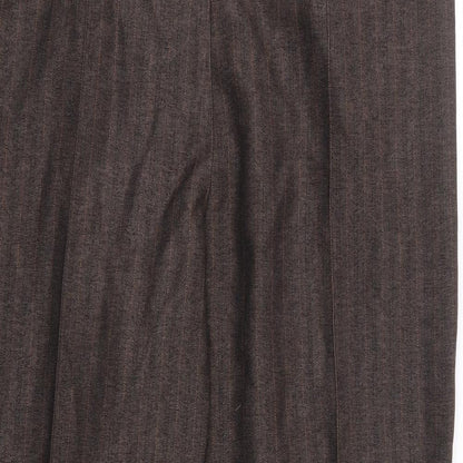 Womens UK Size 36 in Preworn Regular Fit  Brown Trousers