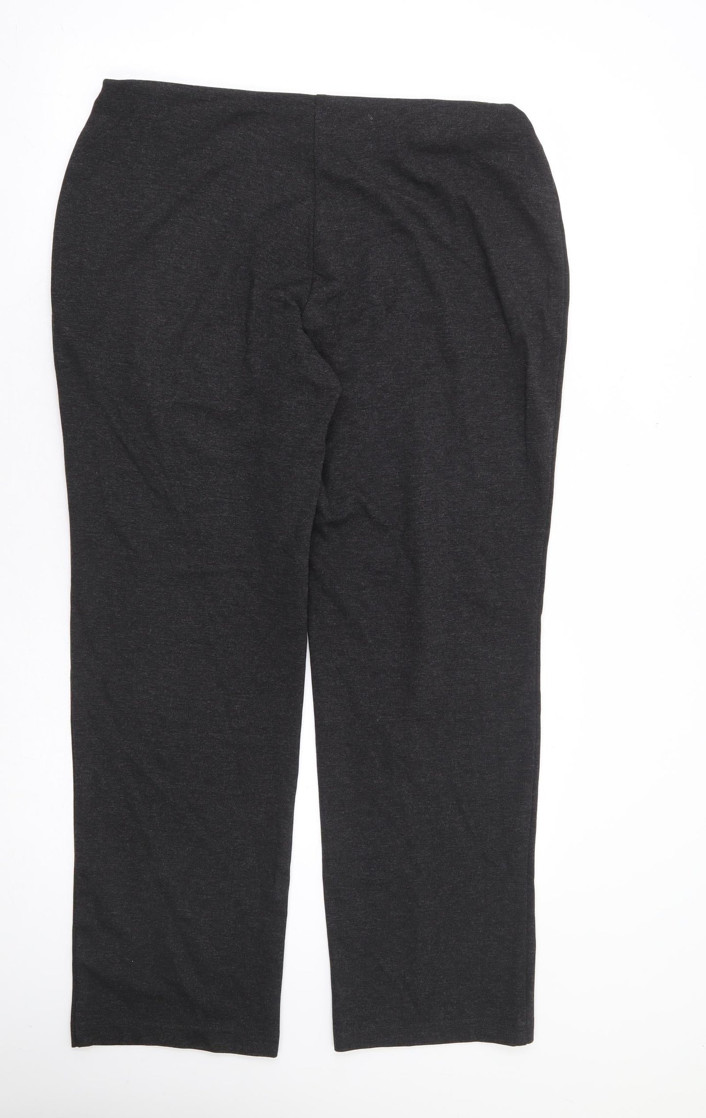 Womens UK Size 36 in Marks and Spencer Regular Fit  Grey Trousers