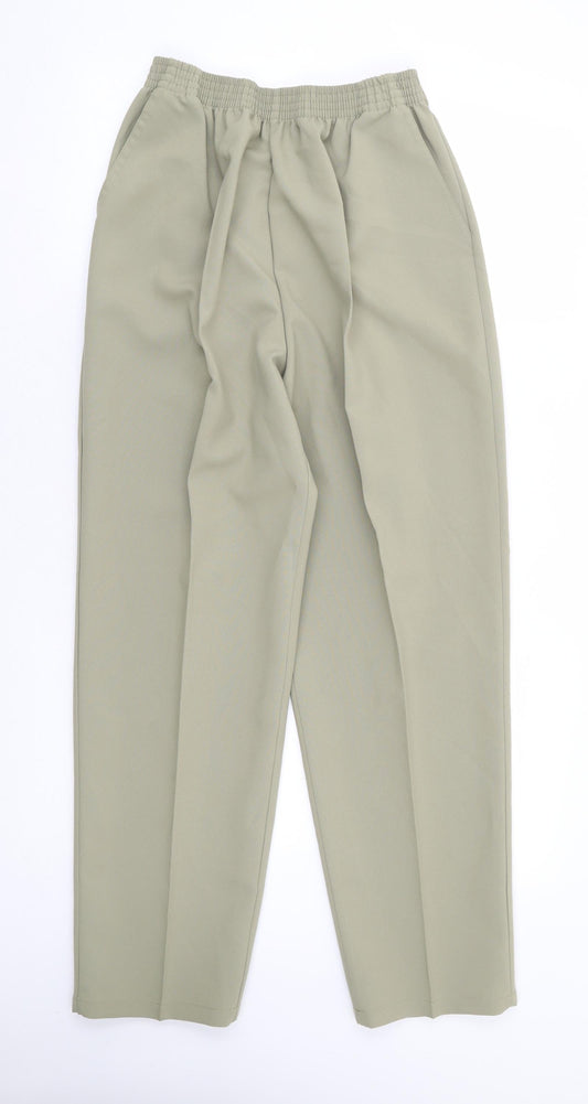 Womens UK Size 24 in Preworn Regular Fit  Green Trousers