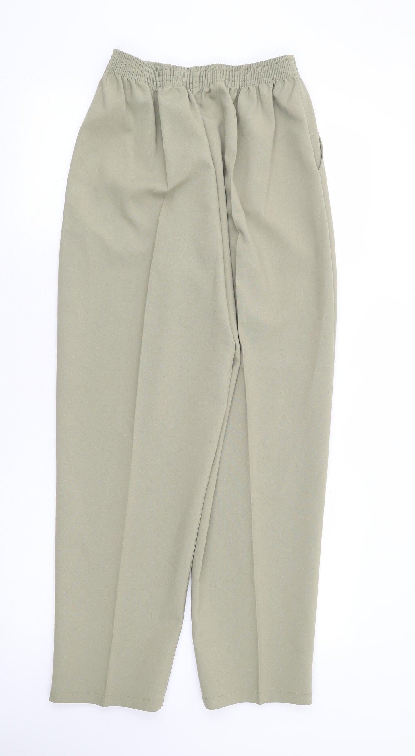 Womens UK Size 24 in Preworn Regular Fit  Green Trousers