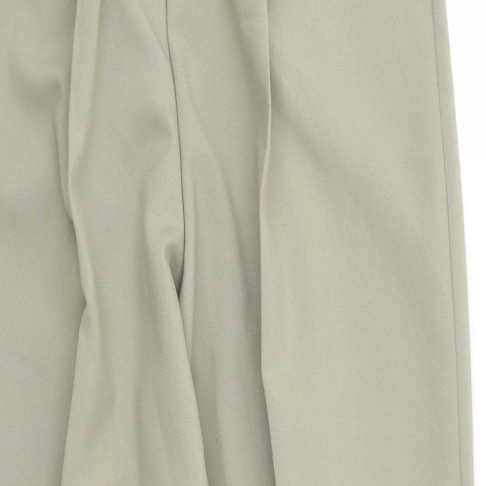 Womens UK Size 24 in Preworn Regular Fit  Green Trousers
