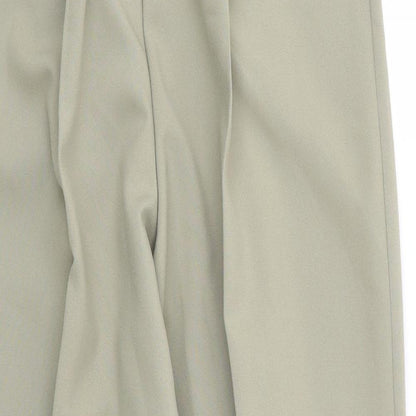 Womens UK Size 24 in Preworn Regular Fit  Green Trousers