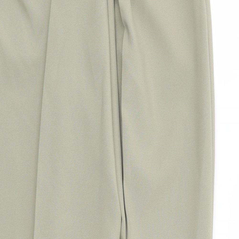 Womens UK Size 24 in Preworn Regular Fit  Green Trousers
