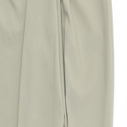 Womens UK Size 24 in Preworn Regular Fit  Green Trousers