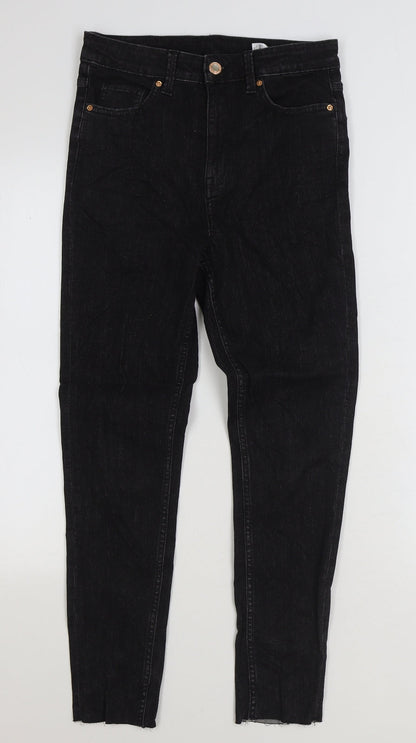 Womens UK Size 10 Marks and Spencer Regular Fit Skinny Black Jeans
