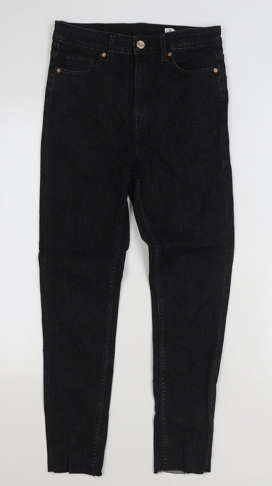 Womens UK Size 10 Marks and Spencer Regular Fit Skinny Black Jeans