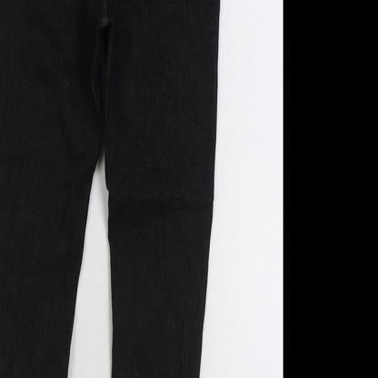 Womens UK Size 10 Marks and Spencer Regular Fit Skinny Black Jeans