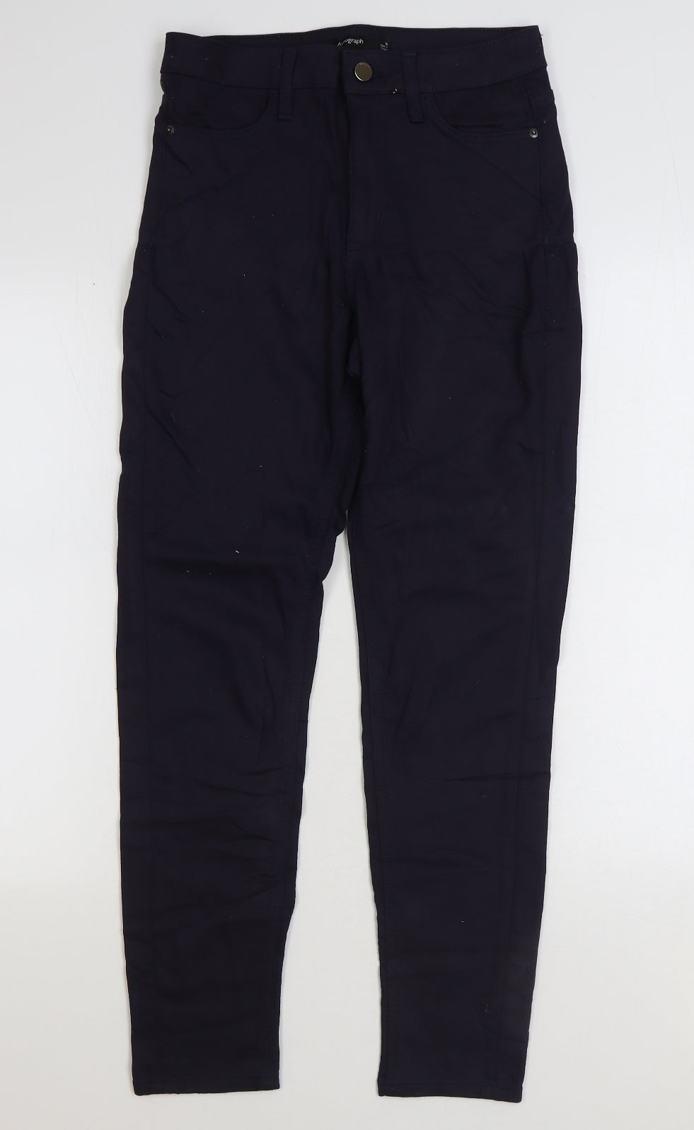 Womens UK Size 10 Marks and Spencer Regular Fit Skinny Blue Jeans