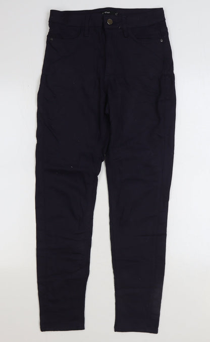 Womens UK Size 10 Marks and Spencer Regular Fit Skinny Blue Jeans