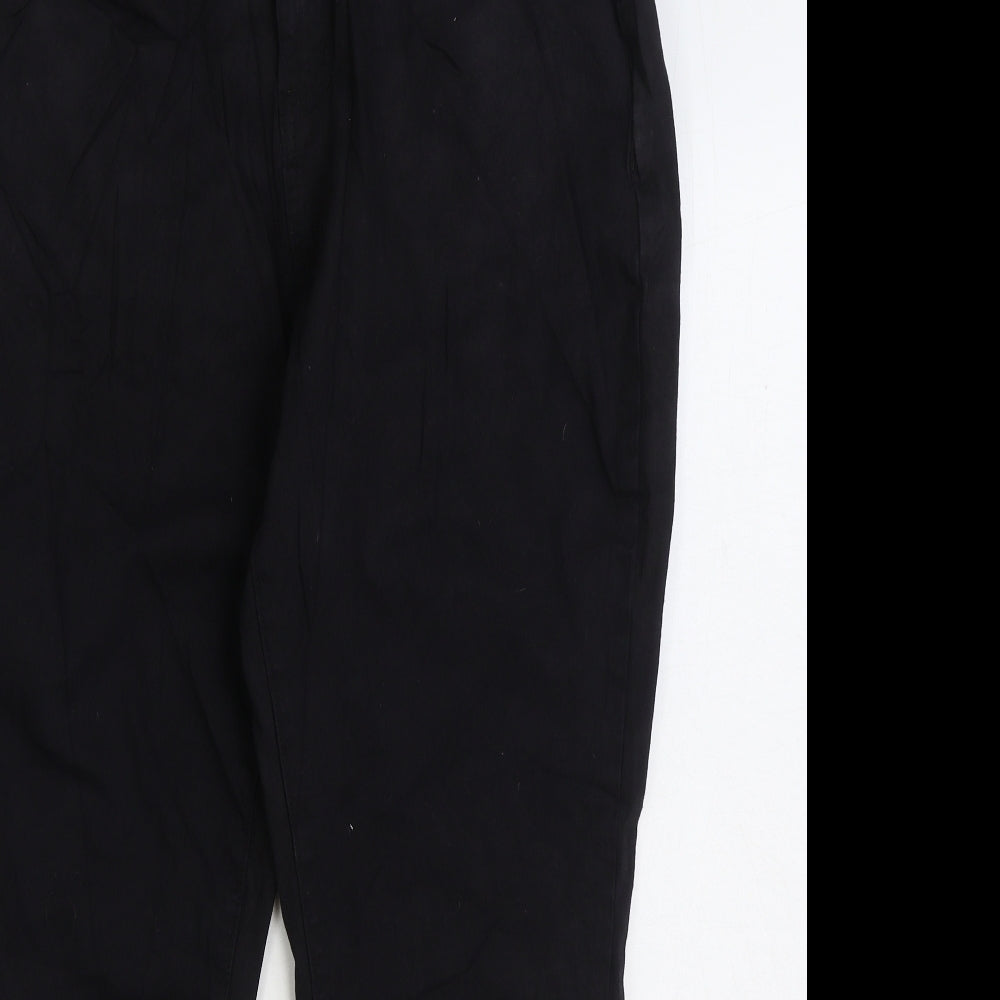 SheIn Womens Black Cotton Skinny Jeans Size 34 in L26 in Regular Zip