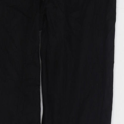 Denim & Co. Womens Black Cotton Jegging Jeans Size 8 L28 in Regular Zip