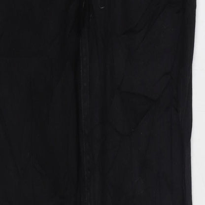 Denim & Co. Womens Black Cotton Skinny Jeans Size 10 L28 in Regular Zip