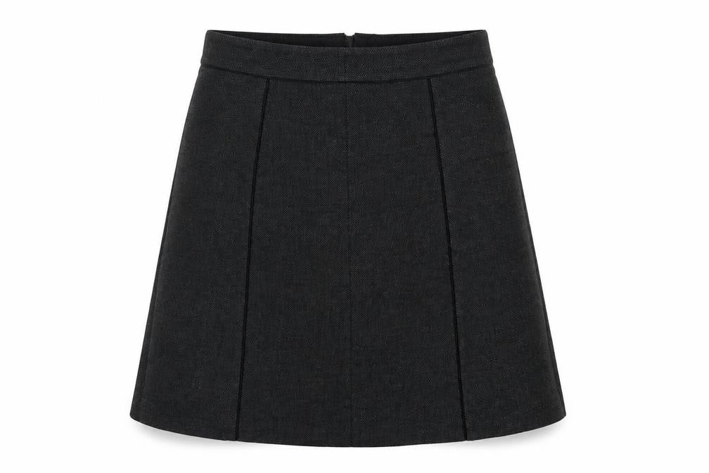 Womens UK Size 8 Ann Taylor A-Line Knit Skirt