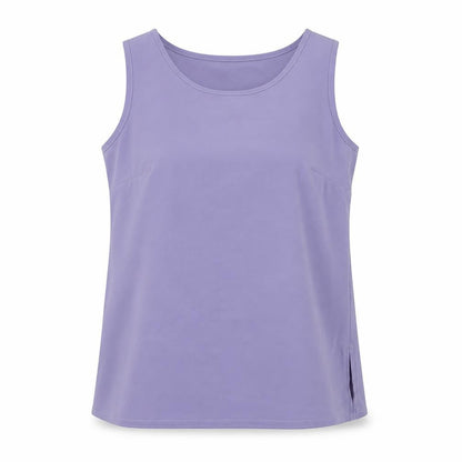 Bonmarché Womens Purple Polyester Camisole Blouse Size 12 Round Neck