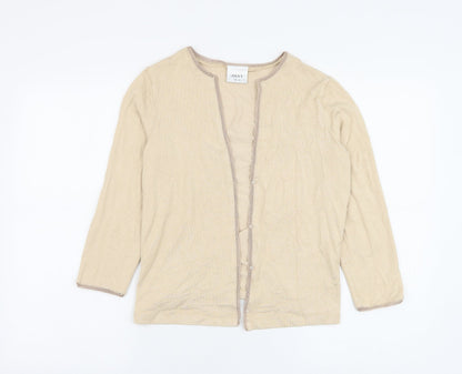Womens UK Size 12 NEXT Beige Cardigan Jumper