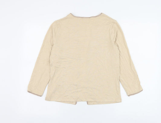 Womens UK Size 12 NEXT Beige Cardigan Jumper
