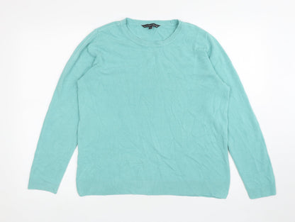 Womens UK Size 16 Bonmarché Blue Pullover Jumper