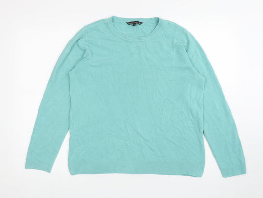 Womens UK Size 16 Bonmarché Blue Pullover Jumper