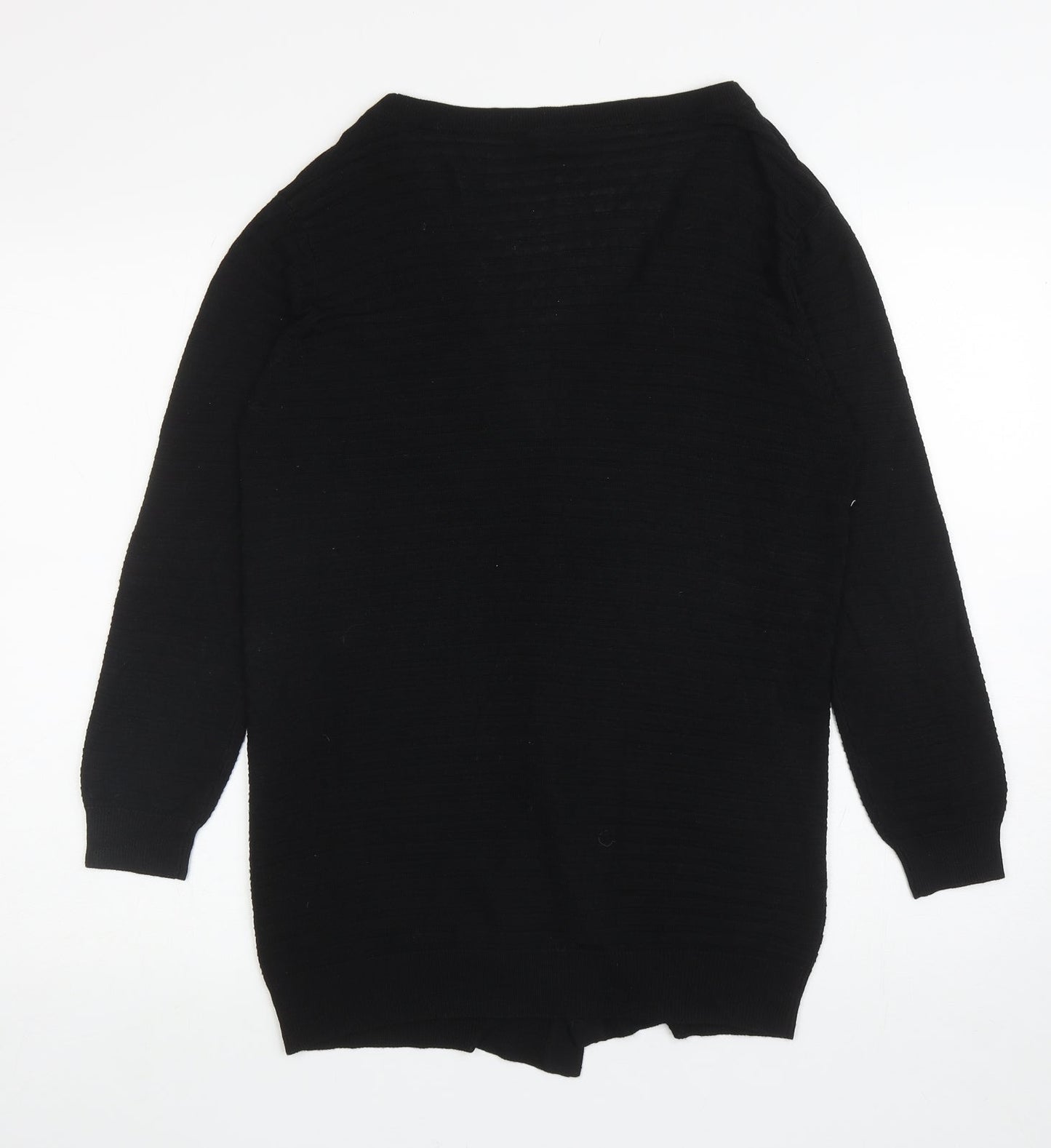 Womens UK Size M Select Black Cardigan Jumper