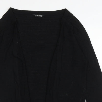 Womens UK Size M Select Black Cardigan Jumper