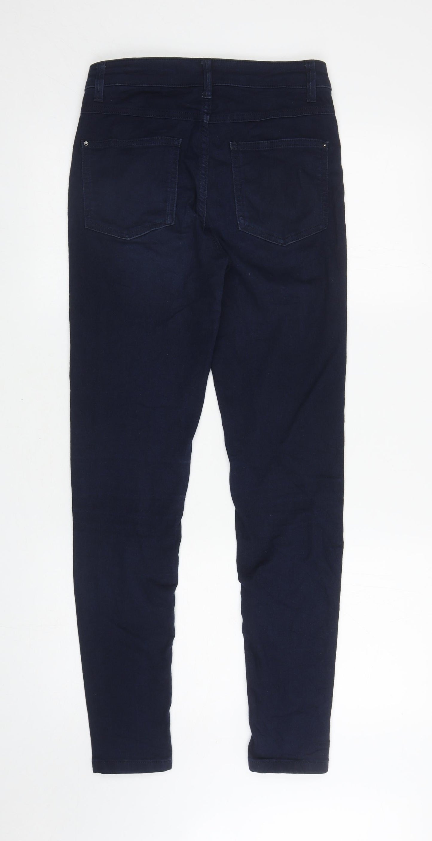 Womens UK Size 8 Marks and Spencer Regular Fit Jegging Blue Jeans