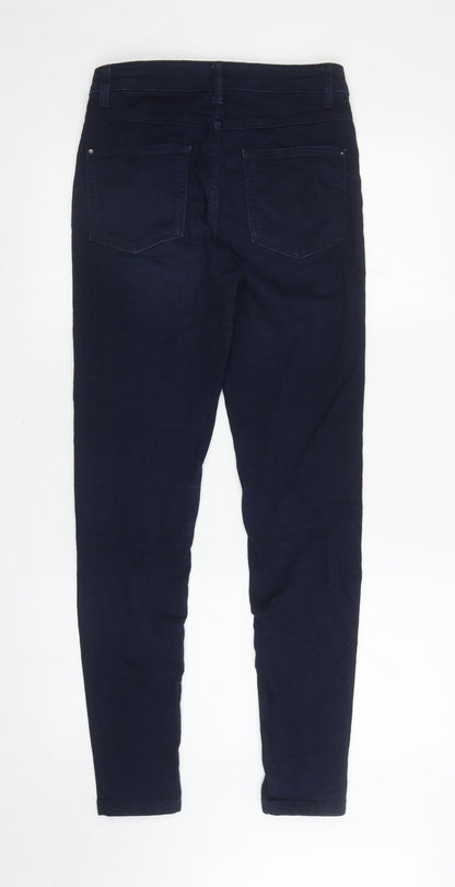 Womens UK Size 8 Marks and Spencer Regular Fit Jegging Blue Jeans