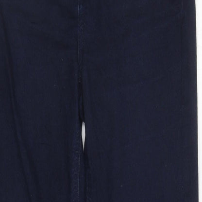 Womens UK Size 8 Marks and Spencer Regular Fit Jegging Blue Jeans